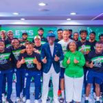 Super Eagles and Sanwo-Olu