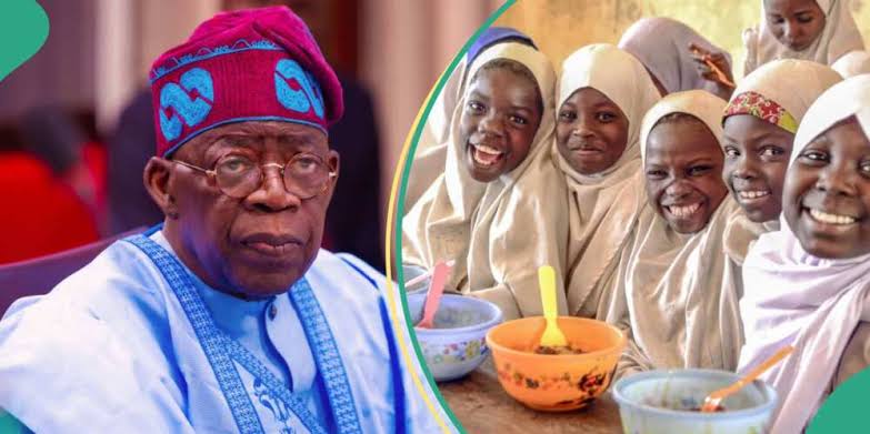 Tinubu and school feeding