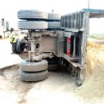 Tumbled vehicle